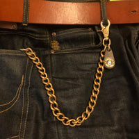 Heavy Long Panzer Safety Wallet Chain Karabiner TexuCrafts